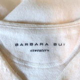 Barbara Bui Sweater Ivory Wool Size Extra Small V-Neck Pullover - Celebrity Owned