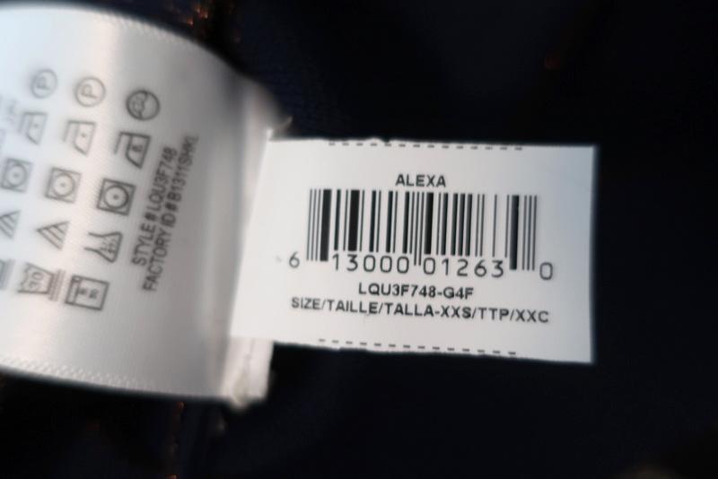 BCBGMAXAZRIA Alexa Bandage Skirt Navy Metallic Size Extra Extra Small NEW - Celebrity Owned