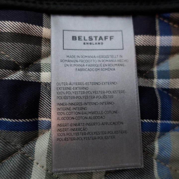 Belstaff Aynsley Quilted Jacket Black Size 42 - Celebrity Owned