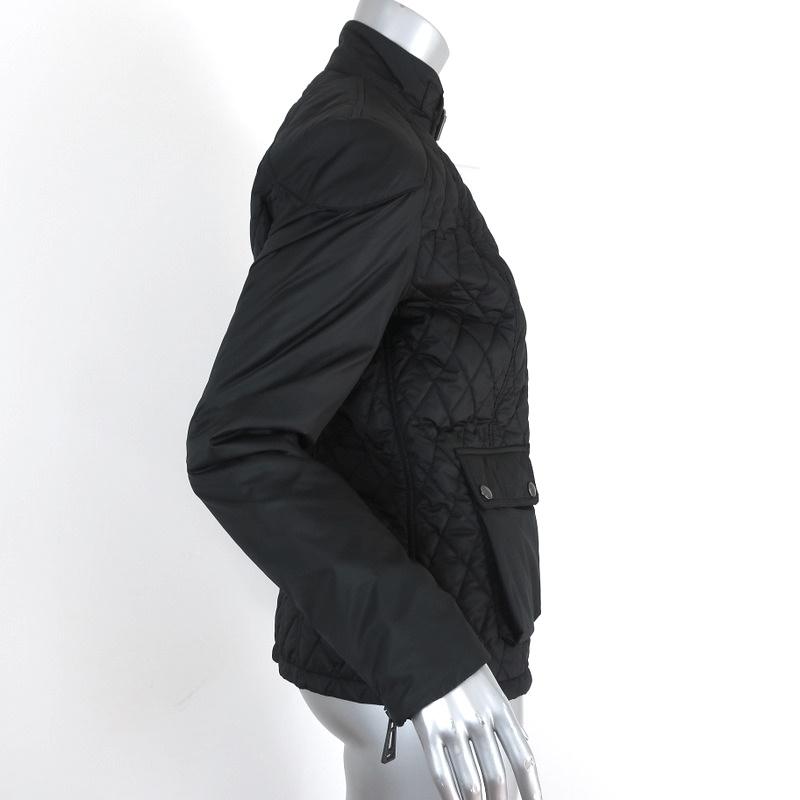 Belstaff Aynsley Quilted Jacket Black Size 42 - Celebrity Owned