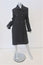 Bottega Veneta Double Breasted Coat Black Wool-Cashmere Size 42