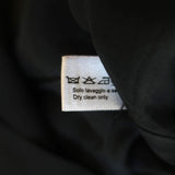 Bottega Veneta Dress Black Pleated Virgin Wool Size 40 Cap Sleeve Sheath - Celebrity Owned