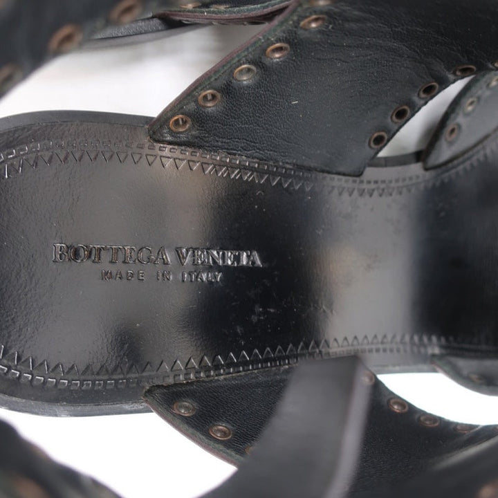 Bottega Veneta Intrecciato Leather Thong Sandals Gladiol Size 39 Slingback Flats - Celebrity Owned