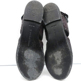 Bottega Veneta Intrecciato Leather Thong Sandals Gladiol Size 39 Slingback Flats - Celebrity Owned