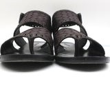 Bottega Veneta Intrecciato Leather Thong Sandals Gladiol Size 39 Slingback Flats - Celebrity Owned