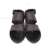 Bottega Veneta Intrecciato Leather Thong Sandals Gladiol Size 39 Slingback Flats - Celebrity Owned