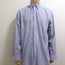 Brioni Button Down Shirt Blue/Pink Striped Cotton Size 42 - 16 1/2
