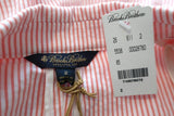 Brooks Brothers Stellita Fit Seersucker Blazer Jacket Salmon/White Size 2 NEW - Celebrity Owned