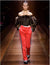 Burberry Double-Waist Trackpants Red Stripe Detail Jersey Size UK 6 US 4