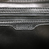 Burberry Jeweled Clutch Black Leather Small Evening Bag - Celebrity Owned