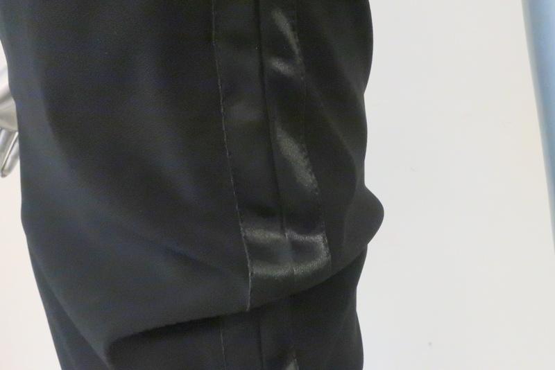 By Malene Birger Pencil Skirt Akillo Black Satin-Trim Stretch Crepe Size Small - Celebrity Owned