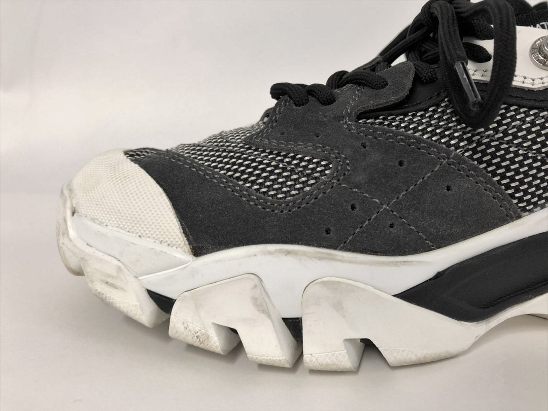 Calvin Klein 205W39NYC Carla Sneakers Carbon/Black/White Size 8 - Celebrity Owned