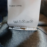 Calvin Klein 205W39NYC Puff Sleeve Denim Shirt Jacket Dark Indigo Size 2 - Celebrity Owned