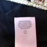 Calypso St Barth Top Mianette Black Velvet Burnout Size Small Long Sleeve Blouse - Celebrity Owned