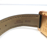 Cartier Tank Americaine Watch 18k MM Rose Gold with Croc Bands - Celebrity Owned