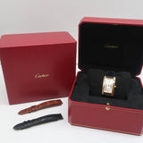Cartier Tank Americaine Watch 18k MM Rose Gold with Croc Bands - Celebrity Owned
