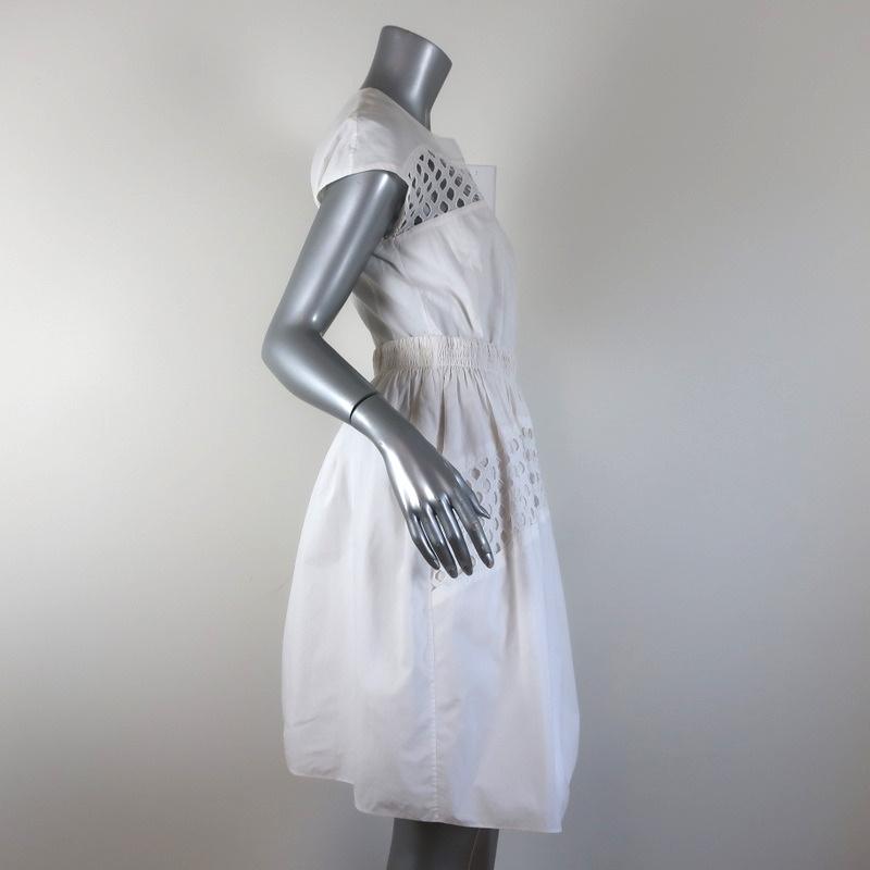 carven cut out dress Cutout Flare Dress
