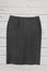 Cedric Charlier Vegan Leather Pencil Skirt Black Size US 4 NEW