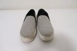 Celine Skate Slip-On Sneakers White/Black Micro Check Canvas Size 37.5 - Celebrity Owned