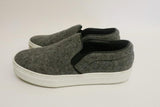 Celine Skate Sneakers Gray Flannel Size 37.5 Slip-On Flat - Celebrity Owned
