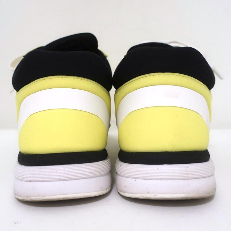 Chanel CC Lycra Sneakers Neon Yellow Size 37 - Celebrity Owned