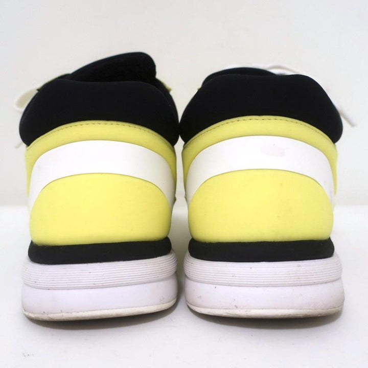 Chanel CC Lycra Sneakers Neon Yellow Size 37 - Celebrity Owned