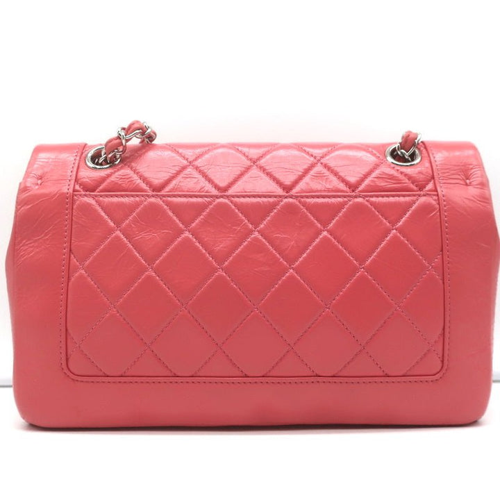 Chanel Enamel CC Quilted Leather Single Flap Bag Small Crossbody - Celebrity Owned