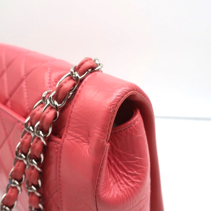 Chanel Enamel CC Quilted Leather Single Flap Bag Small Crossbody - Celebrity Owned