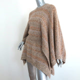 Chanel F/W 2018 Striped Knit Tunic Dress Beige/Gold Size 36 Kimono Sleeve Mini - Celebrity Owned