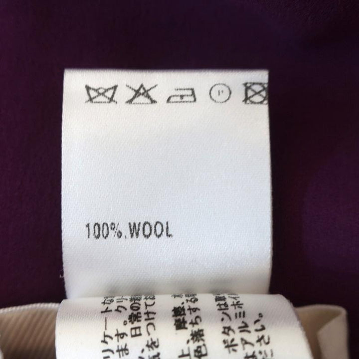 Chloe Dress Violet Draped Wool Size 40 Sleeveless Blouson Mini - Celebrity Owned