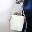 Chloe Roy Bucket Bag Cream Leather Small Crossbody Shoulder Bag