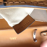 Chloe Small Aby Day Bag Autumnal Brown Croc-Embossed Leather Crossbody Tote NEW - Celebrity Owned