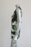 Christian Dior Multi Color Floral Silk Long Vest Sz US4 - Celebrity Owned