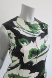 Christian Dior Multi Color Floral Silk Long Vest Sz US4 - Celebrity Owned