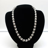 Christian Dior Round Link Necklace with Pearl - Celebrity Owned