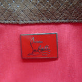 Christian Louboutin Sweet Charity Mini Crossbody Bag Leopard Print Pony Hair - Celebrity Owned