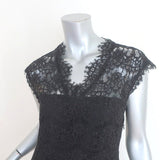 Claudie Pierlot Mini Dress Reset Black Lace Size 38 - Celebrity Owned