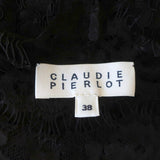 Claudie Pierlot Mini Dress Reset Black Lace Size 38 - Celebrity Owned