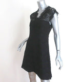 Claudie Pierlot Mini Dress Reset Black Lace Size 38 - Celebrity Owned