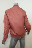 Closed Shine Bomber Jacket Blush Taffeta Size Small - Celebrity Owned