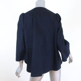 Co Denim Avec Francois Girbaud Jacket Dark Navy Size Small - Celebrity Owned