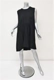 Co Oversize Sleeveless Dress Black Cotton Size Extra Small/Small NEW - Celebrity Owned