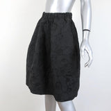 Co Skirt Black Floral Jacquard Size Small - Celebrity Owned