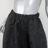 Co Skirt Black Floral Jacquard Size Small - Celebrity Owned