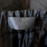 Co Skirt Black Floral Jacquard Size Small - Celebrity Owned