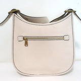 Coach Emery Crossbody Bag with Varsity Stripe Cream Leather NEW - Celebrity Owned