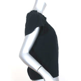 Current/Elliott Off the Shoulder Top Madeline Black Size 0 Short Sleeve Blouse - Celebrity Owned
