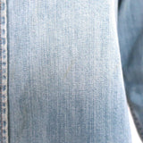 Current/Elliott SoCal Western Shirt Sunny Dancer Denim Size 0 Long Sleeve Top - Celebrity Owned