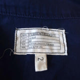 Current/Elliott The Brigade Jacket Patriot Blue Cotton Size 2 - Celebrity Owned