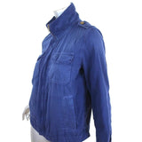 Current/Elliott The Brigade Jacket Patriot Blue Cotton Size 2 - Celebrity Owned